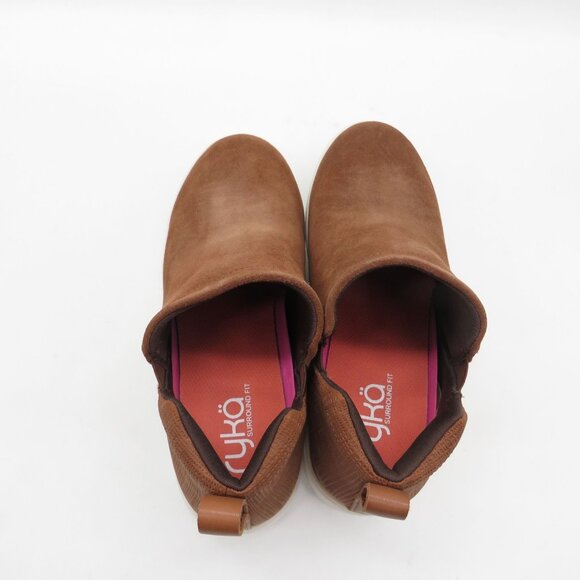 Ryka Women's Brown Slip-On Suede Sneaker Boot Size 7.5M NEW - Picture 5 of 9